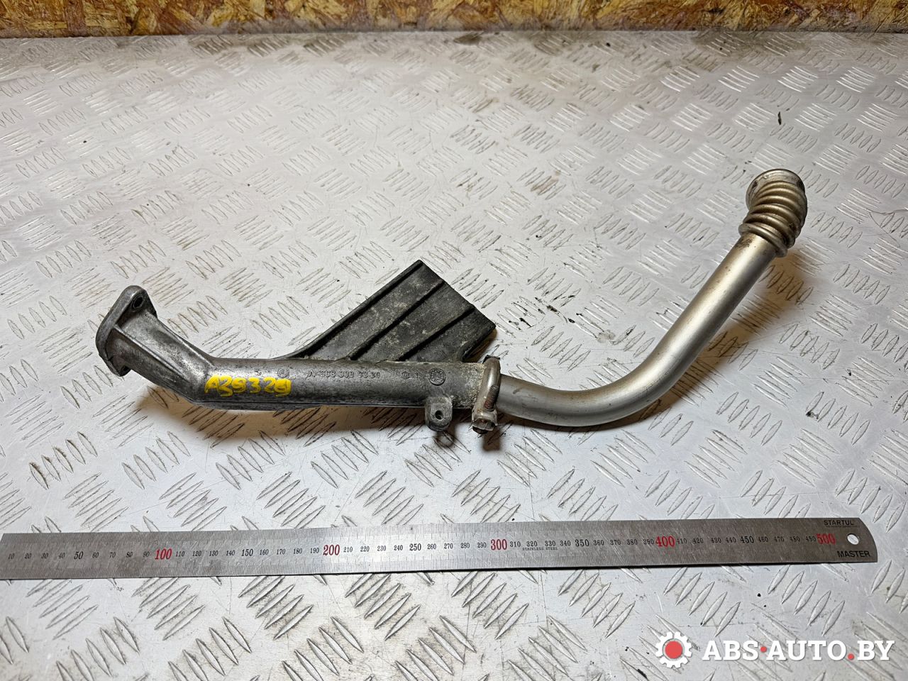 трубка системы рециркуляции EGR Mercedes-Benz A W168 1 поколение (1997-2001) 2000, 1.7 л., OM 668.940, дизель, АКПП, хетчбэк 5 дв., передний привод, A6680980330, 6680980330 - фото №1