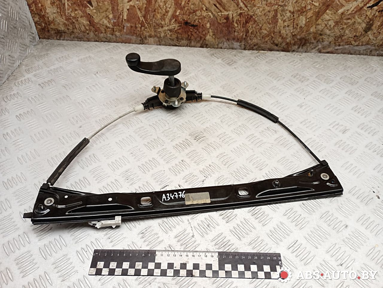 стеклоподъемник передний правый Peugeot Bipper 1 поколение 2010, 1.4 л., 8HS (DV4TED), дизель, АКПП, правый руль - фото №1