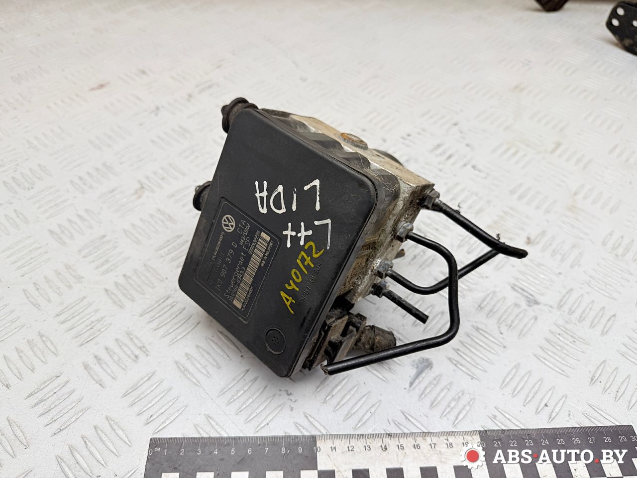блок ABS Volkswagen Golf 5 поколение 2007, 1K0907379D, 10096003433, 00009322D0, 10020600404, 1K0614517B - фото №1