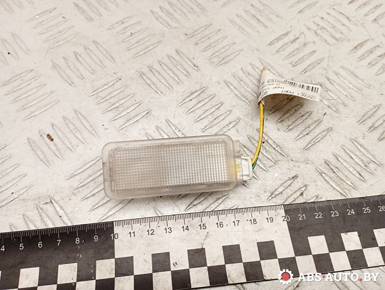 фонарь салона (плафон) Peugeot 607 1 поколение 2002, 2.2 л., 4HX (DW12TED4/FAP), дизель, седан, 9645816980 - фото №1