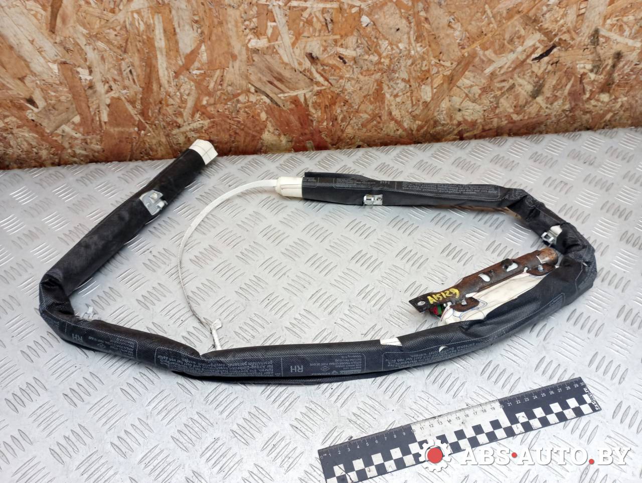 подушка безопасности боковая (шторка) Renault Grand Scenic 3 поколение 2011, 1.5 л., дизель, МКПП, правый руль, 985P06123R - фото №1