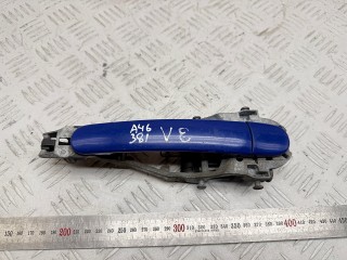 ручка наружная задняя левая Skoda Octavia 2 поколение (A5) 2006, 1.9 л., BXE, дизель, МКПП, универсал, 1K0837886A, 5J0837886C, 1Z0839886A, 5J0837885C, 1Z0839885A, 1K0837885A