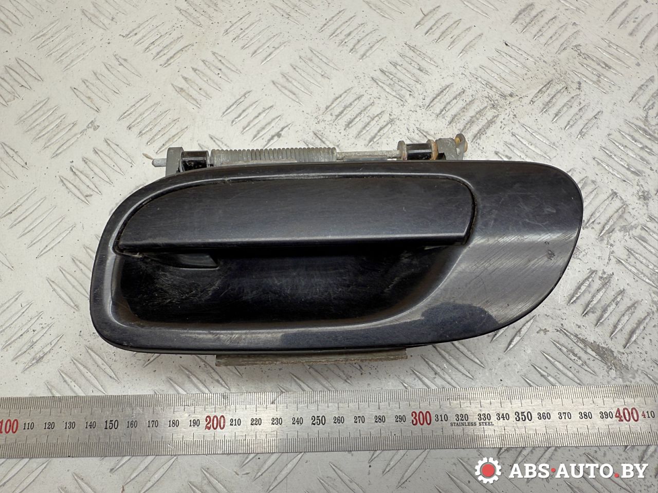 ручка наружная задняя левая Volvo S60 1 поколение 2003, 2.4 л., дизель, МКПП, седан, 9159639, 9159639LH - фото №1