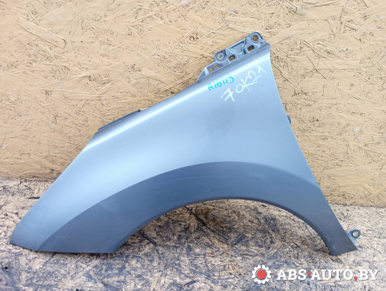 крыло переднее левое Peugeot 3008 1 поколение 2011, 1.6 л., дизель, робот, передний привод, правый руль, 9682889480 - фото №1