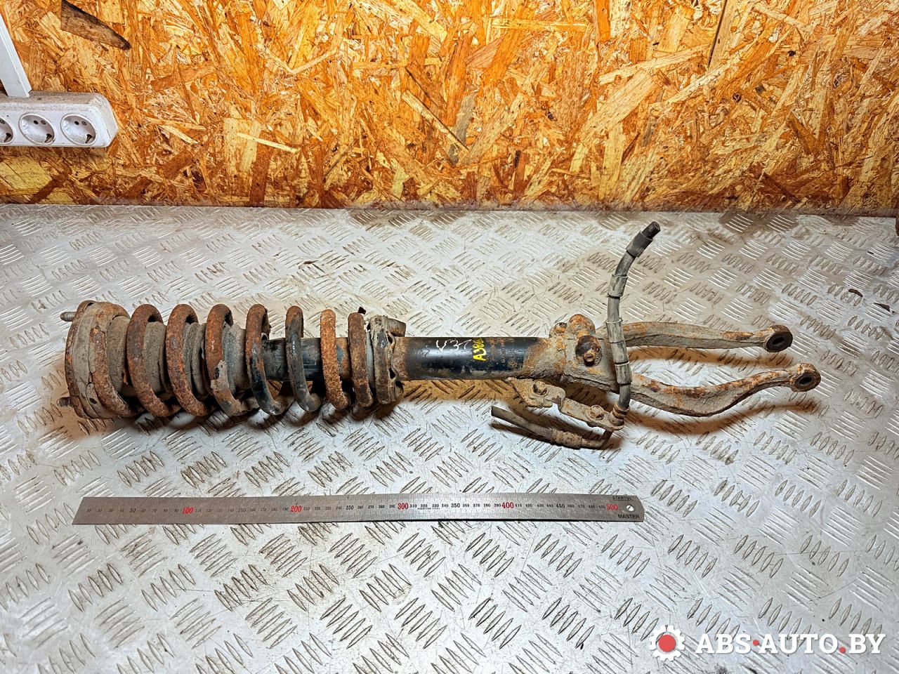 стойка передняя левая Mazda 6 GH 2007, 2.0 л., дизель, МКПП, универсал, G1156L, GAM634900A - фото №1