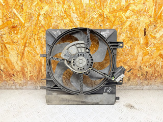 вентилятор радиатора Citroen C3 1 поколение 2003, 1.4 л., 8HY (DV4TED4), дизель, МКПП, передний привод, 9638739780