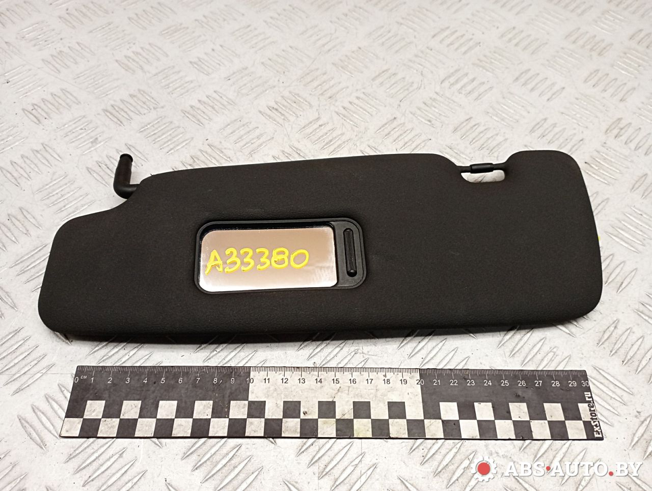 козырек солнцезащитный Mini Cooper 2 поколение 2010, 1.6 л., N16 B16 A, бензин, кабриолет, правый руль - фото №1