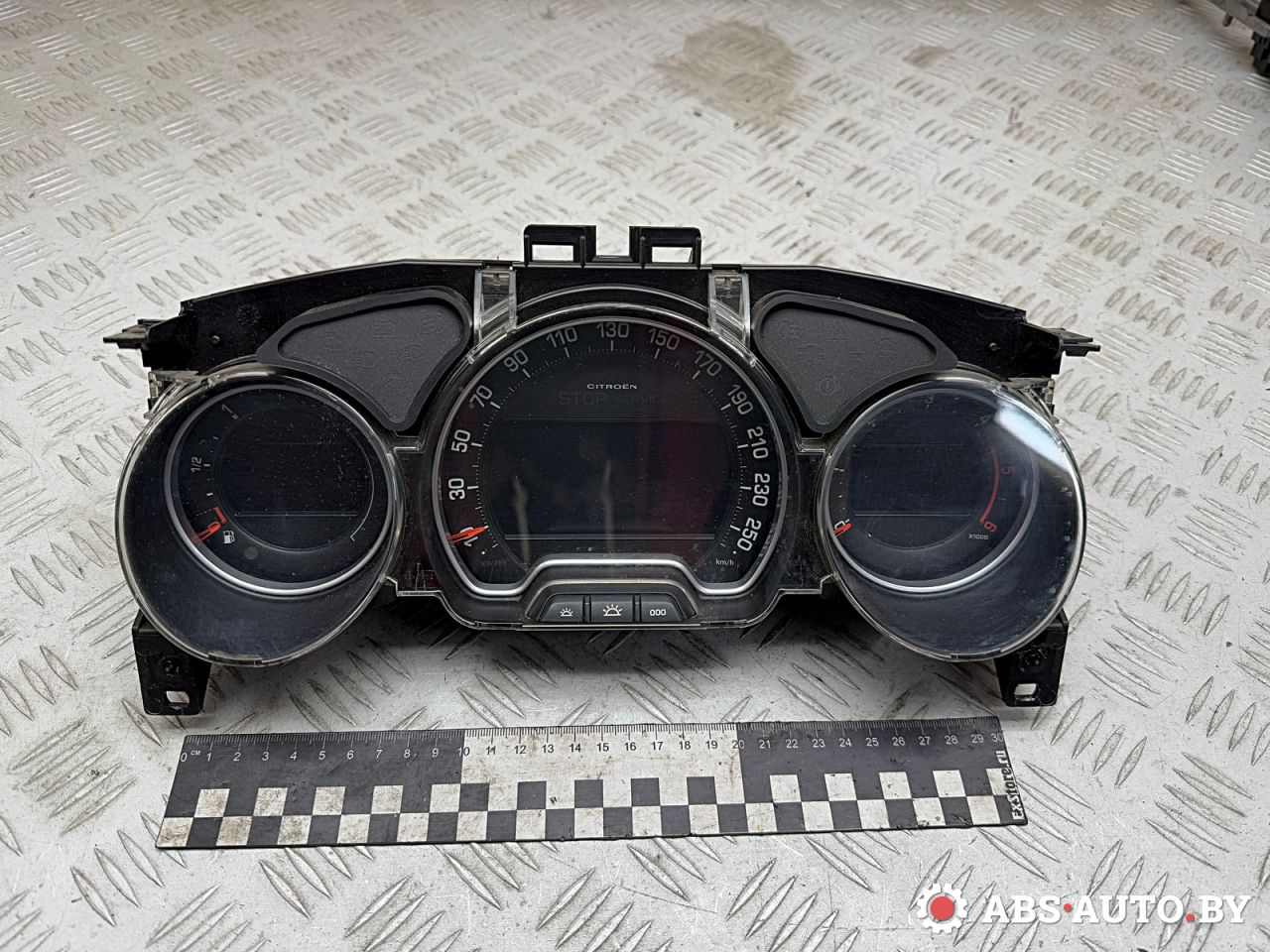 щиток приборов (приборная панель) Citroen C5 2 поколение 2010, 2.0 л., RHR (DW10BTED4), дизель, МКПП, универсал, 9666326480 - фото №1