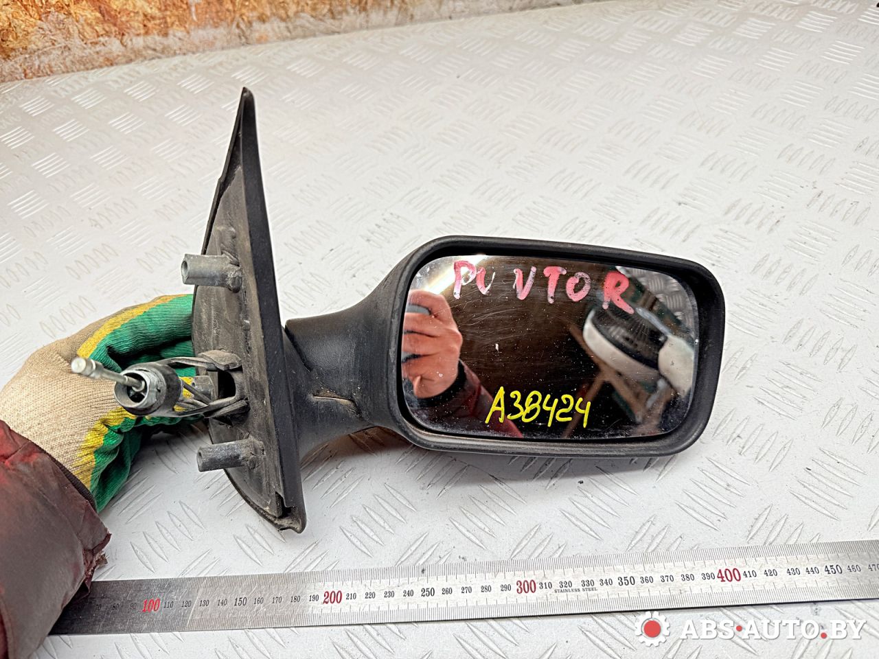 зеркало наружное правое Fiat Punto 1 поколение 1998, 1.2 л., бензин, МКПП, хетчбэк 3 дв., E30149301 - фото №1