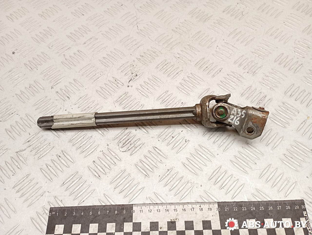 рулевой карданчик Peugeot 3008 1 поколение 2012, 1.6 л., дизель, робот, передний привод, правый руль, 4123FC - фото №1