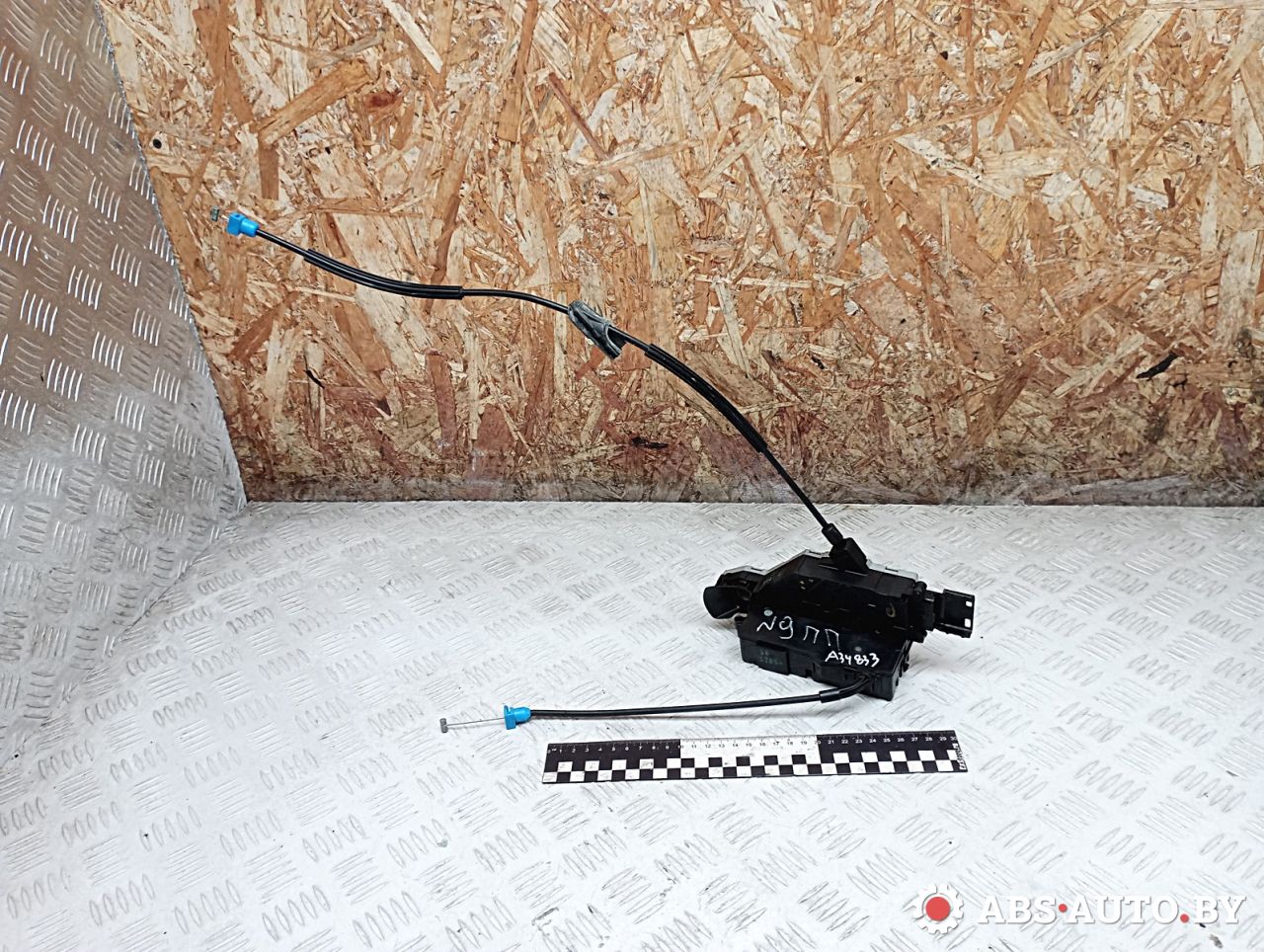 замок двери передней правой Citroen C4 Picasso 1 поколение 2009, 1.6 л., 9HZ (DV6TED4), дизель, АКПП, правый руль, 24095816, 24097816, 24099816, 24093158, 24095158, 24094158 - фото №1