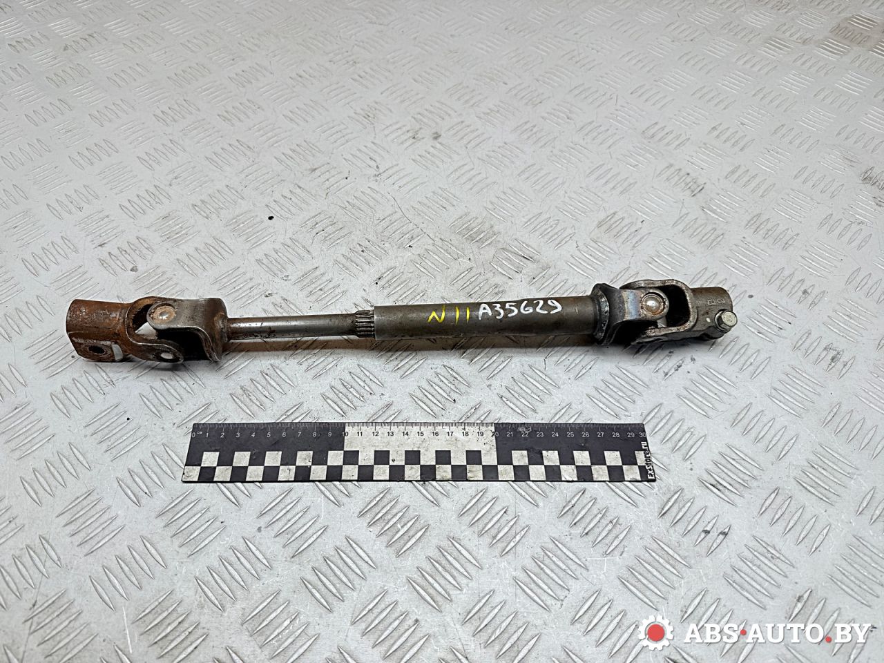 рулевой карданчик Nissan Qashqai 1 поколение 2008, 1.5 л., K9K 282, дизель, МКПП, правый руль, D8080EY10B - фото №1