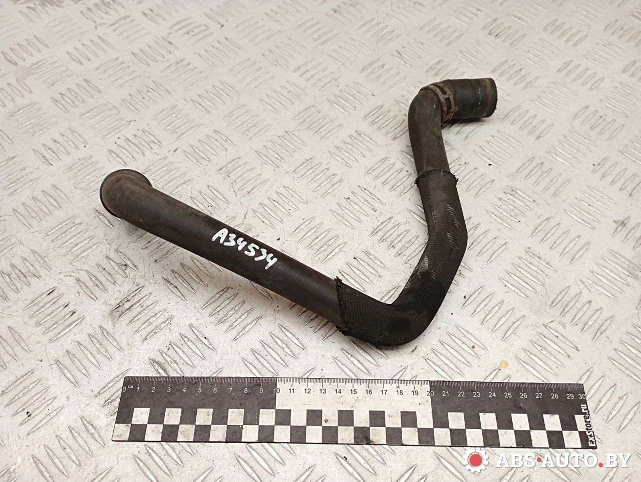 патрубок радиатора Mercedes-Benz A W169 2 поколение (2004-2008) 2005, 1.5 л., M 266.920, бензин, МКПП, хетчбэк 5 дв., правый руль, A1698301696 - фото №1