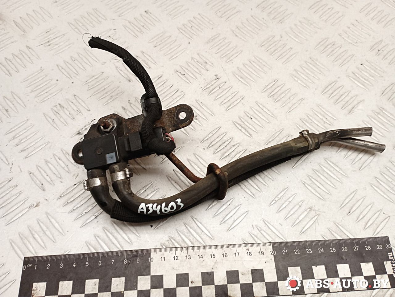 датчик давления (температуры) выхлопных газов Citroen C4 Picasso 1 поколение 2009, 1.6 л., 9HZ (DV6TED4), дизель, АКПП, правый руль, 9662143180 - фото №1