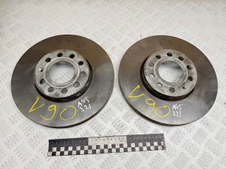 диск тормозной передний Audi A6 4B/C5 [рестайлинг] 2003, 2.5 л., BDG, дизель, МКПП, универсал, 4A0615301C, 4A0615301D, 4A0615301E, 4B0615301B, 8E0615301Q