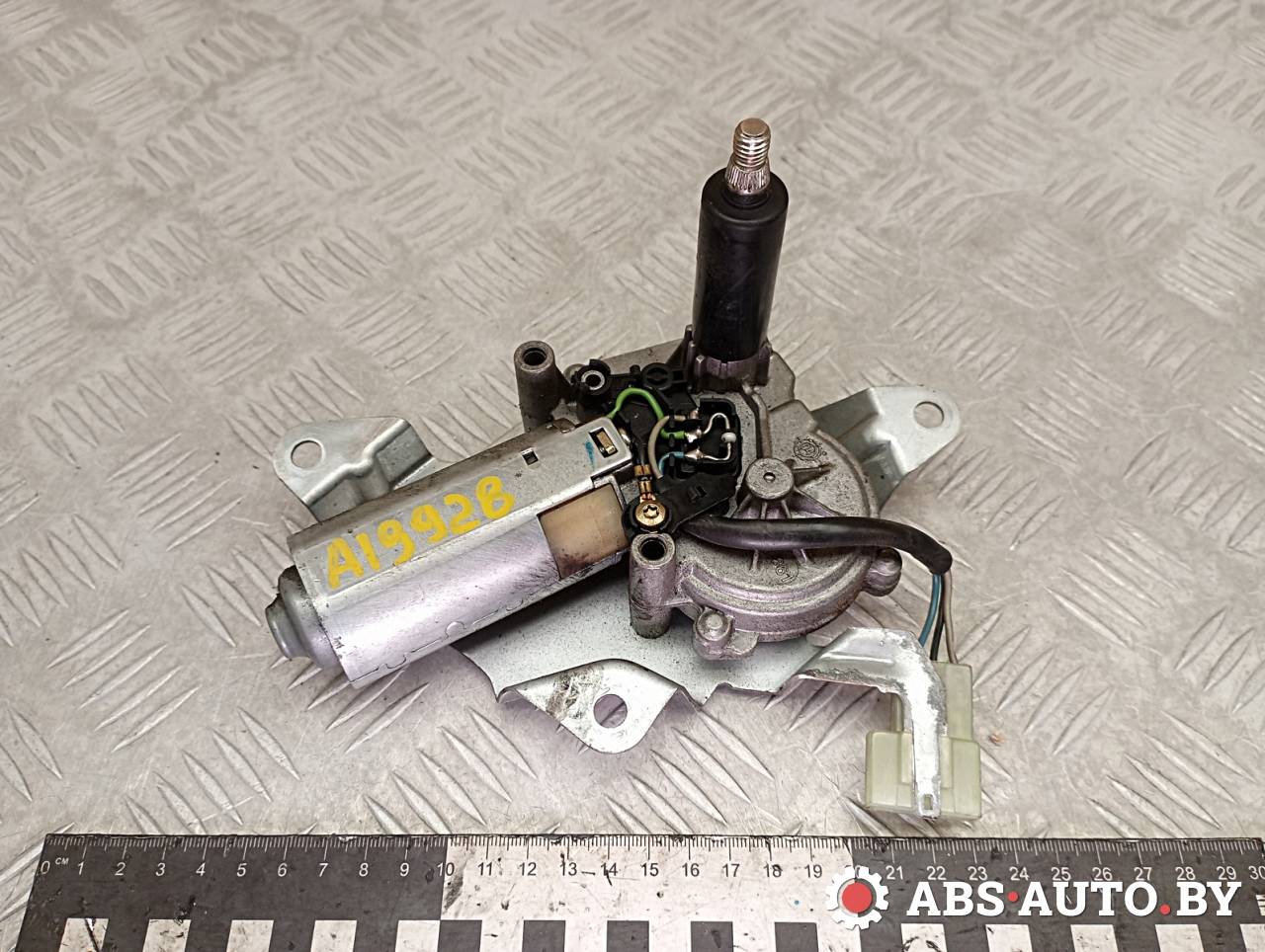 моторчик заднего стеклоочистителя (дворника) Renault Kangoo 1 поколение 2002, 7700308806, 0390206101 - фото №1