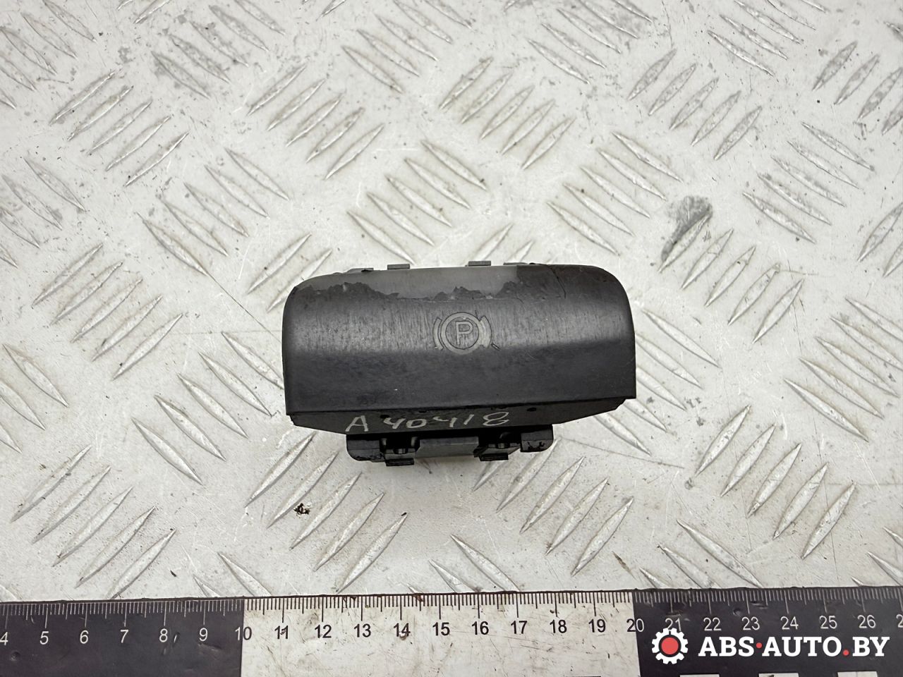 кнопка ручного тормоза (ручника) Citroen C4 Grand Picasso 1 поколение 2006, 1.8 л., 6FY (EW7A), бензин, МКПП, 96551922ZD - фото №1