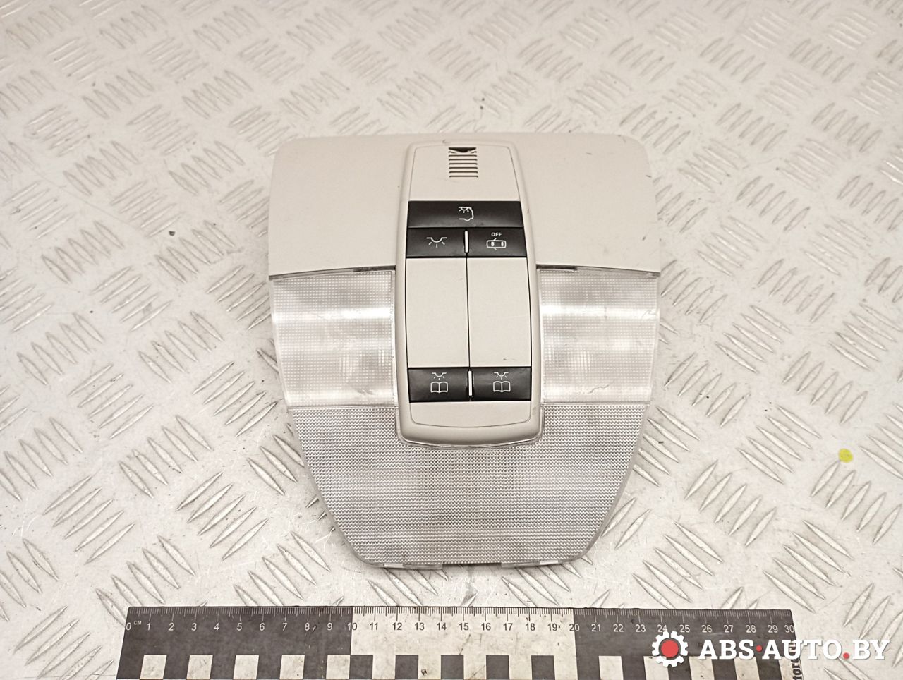 фонарь салона (плафон) Mercedes-Benz A W169 2 поколение (2004-2008) 2005, 1.5 л., M 266.920, бензин, МКПП, хетчбэк 5 дв., правый руль, 159840, 159847, A1698206601 - фото №1