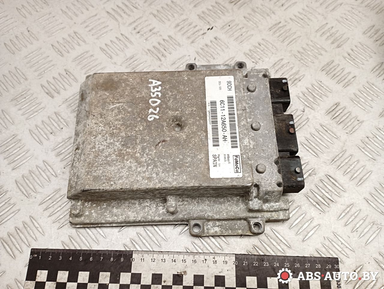 блок управления двигателем Ford Transit 7 поколение 2007, 2.4 л., дизель, МКПП, микроавтобус, 6C1112A650AH - фото №1