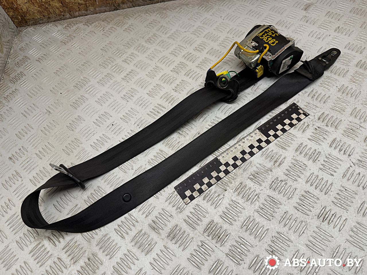 ремень безопасности Volkswagen Touareg 1 поколение 2006, 2.5 л., BAC, дизель, МКПП, внедорожник 5 дв., 7L0857706B, 560981601 - фото №1