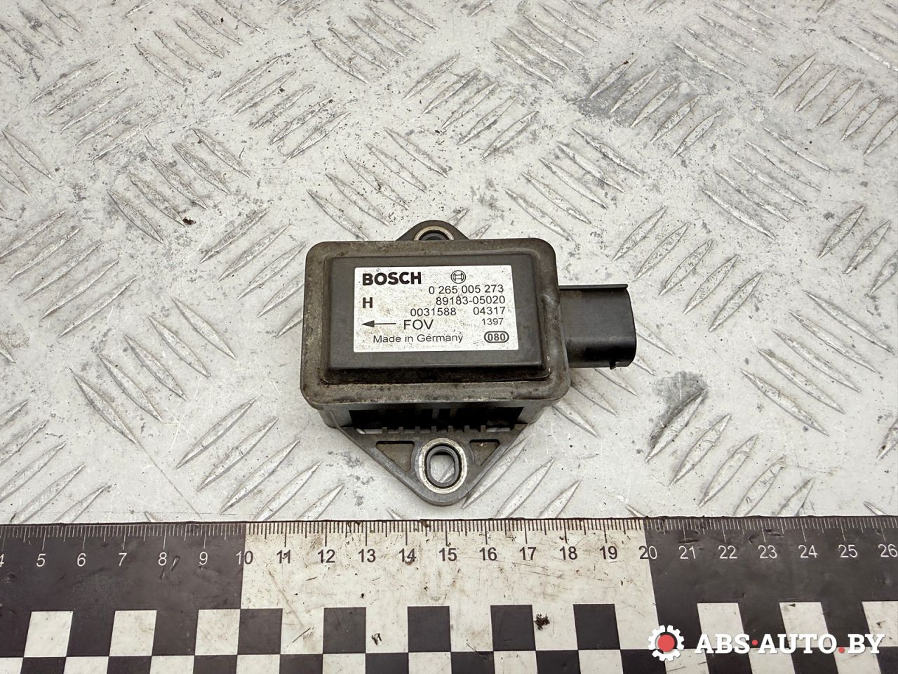 датчик ускорения Toyota Avensis 2 поколение (T250) 2006, 2.0 л., 1CD-FTV, дизель, МКПП, универсал, 0265005273, 8918305020 - фото №1