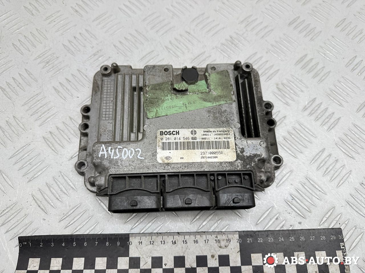 блок управления двигателем Renault Scenic 3 поколение 2010, 1.9 л., F9Q 872, дизель, МКПП, минивэн, 0281014546, 237100055R, 237100238R, 1039S28064 - фото №1