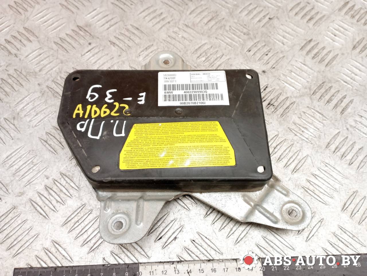 подушка безопасности дверная BMW 5 серия E39 1997, 00065227E, 40822909903Q - фото №1