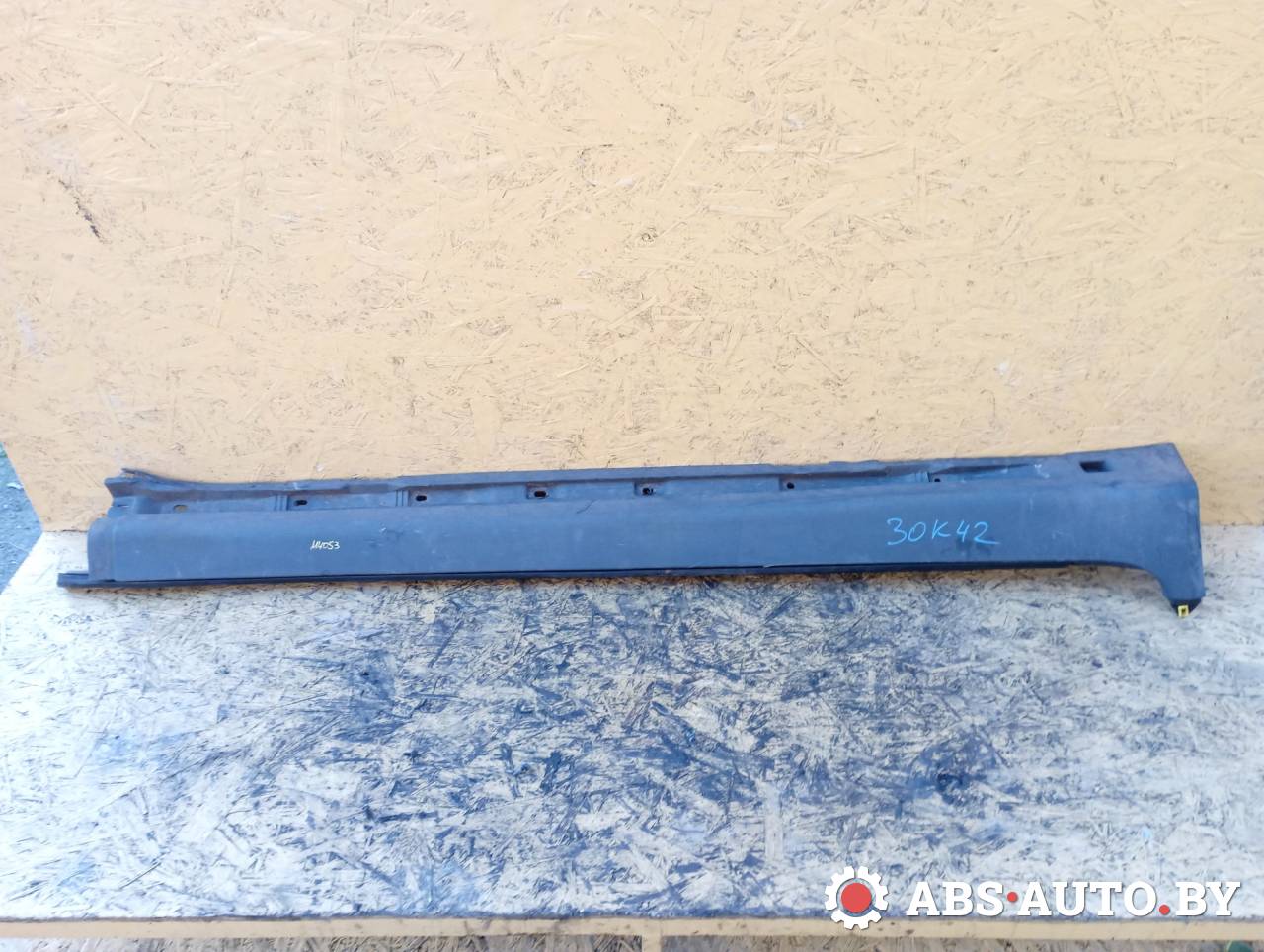 накладка на порог Volvo XC90 1 поколение 2005, 2.4 л., D 5244 T, дизель, МКПП, внедорожник 5 дв., полный привод, правый руль, 30655190 - фото №1