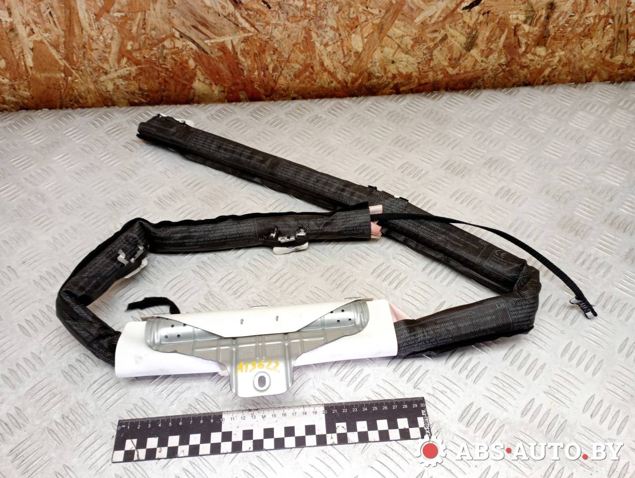 подушка безопасности боковая (шторка) Peugeot 5008 1 поколение 2011, 1.6 л., дизель, МКПП, передний привод, 9684667880, 34070342D, 34070355B, 34115225 - фото №1