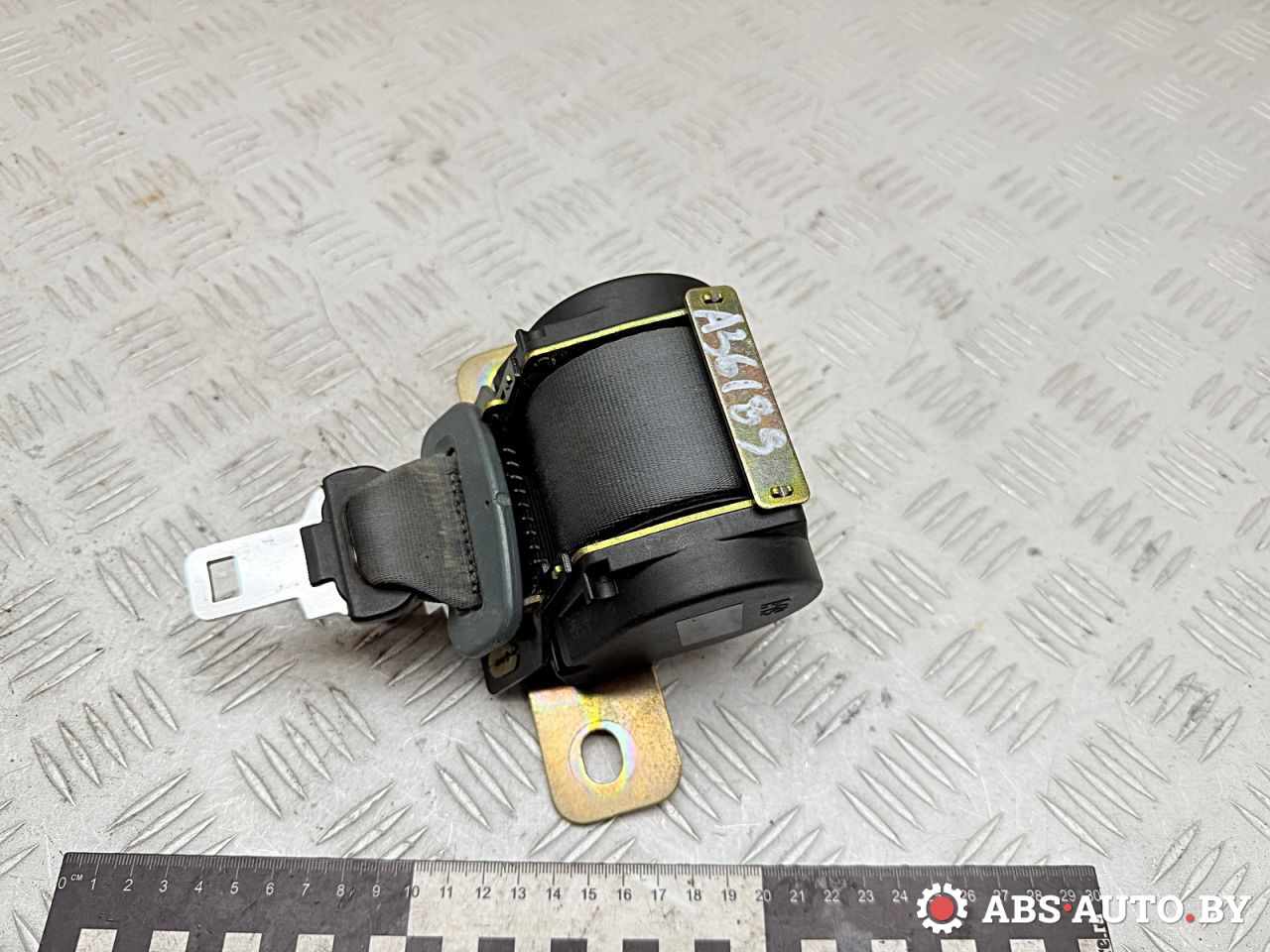 ремень безопасности Renault Scenic 1 поколение 1997, 2.0 л., F3R 796, бензин, МКПП, A504452 - фото №1