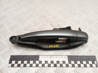 ручка наружная задняя левая Peugeot 207 1 поколение 2008, 1.4 л., EP3C, бензин, МКПП, хетчбэк 5 дв., правый руль, 9672961580, 250211A