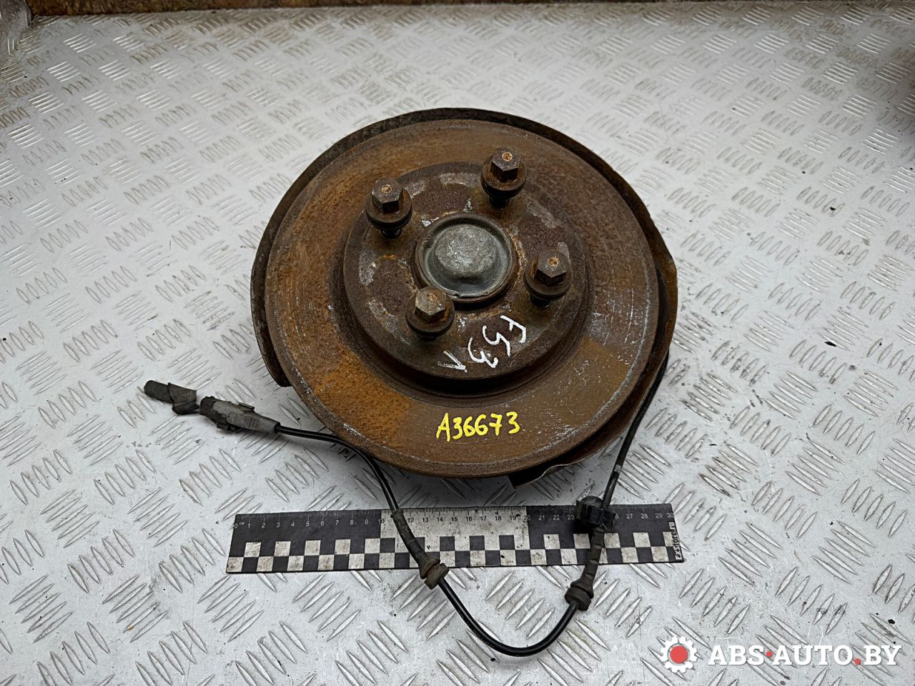 ступица задняя Peugeot 308 T7 2010, 2.0 л., RHR (DW10BTED4), дизель, МКПП, универсал, 9659058180, 424965, 424966, 517641 - фото №1