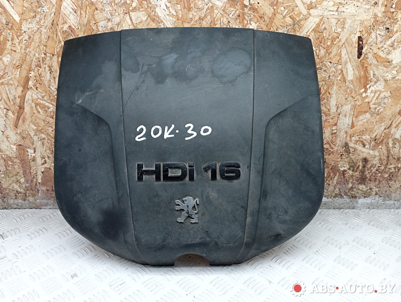 декоративная крышка двигателя Peugeot 4007 1 поколение 2011, 2.2 л., 4HN (DW12MTED4), дизель, МКПП, внедорожник 5 дв., правый руль, 9682120380, 9682121680 - фото №1