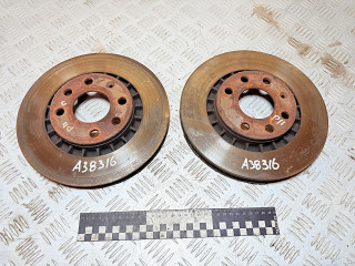 диск тормозной передний Opel Vectra B 1997, 2.0 л., Y 20 DTL, дизель, МКПП, 569001, 18027910, 569008, 569042, 90250546, 90295087, 90487402, 93182282, 96179110, 96215670