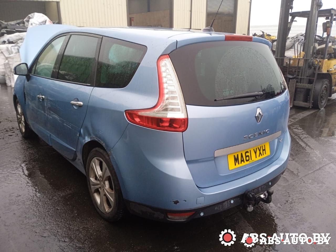 бампер задний Renault Grand Scenic 3 поколение 2011, 1.5 л., дизель, МКПП, правый руль - фото №1