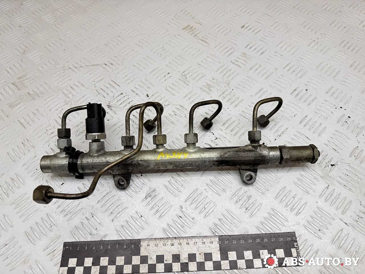 топливная рампа Renault Laguna 2 поколение 2002, 1.9 л., F9Q 750, дизель, МКПП, хетчбэк 5 дв., передний привод, 0445214024, 7700114017, 0281002405 - фото №1