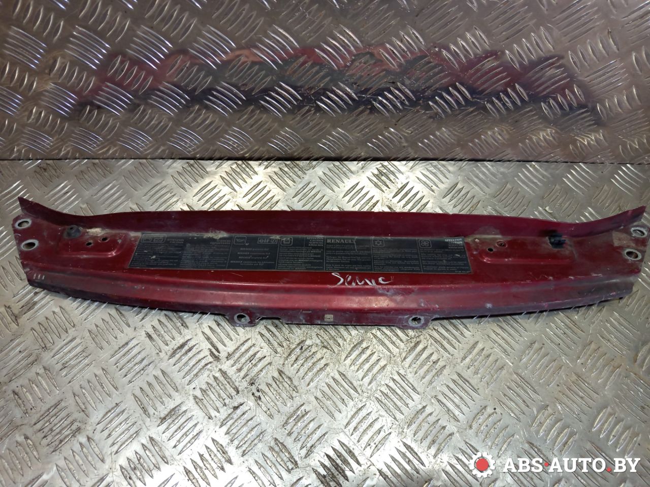 передняя панель крепления облицовки (телевизор) Renault Scenic 1 поколение 1999, 7700423731 - фото №1