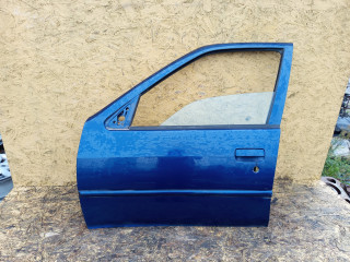 дверь передняя левая Peugeot 306 1 поколение [рестайлинг] 2000, 1.9 л., WJY (DW8B), дизель, МКПП, универсал, передний привод