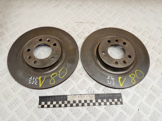 диск тормозной задний Citroen C5 2 поколение 2009, 2.7 л., UHZ (DT17BTED4), дизель, АКПП, седан, 424972, 1618861880, 4246P9, 4249C1, E169157