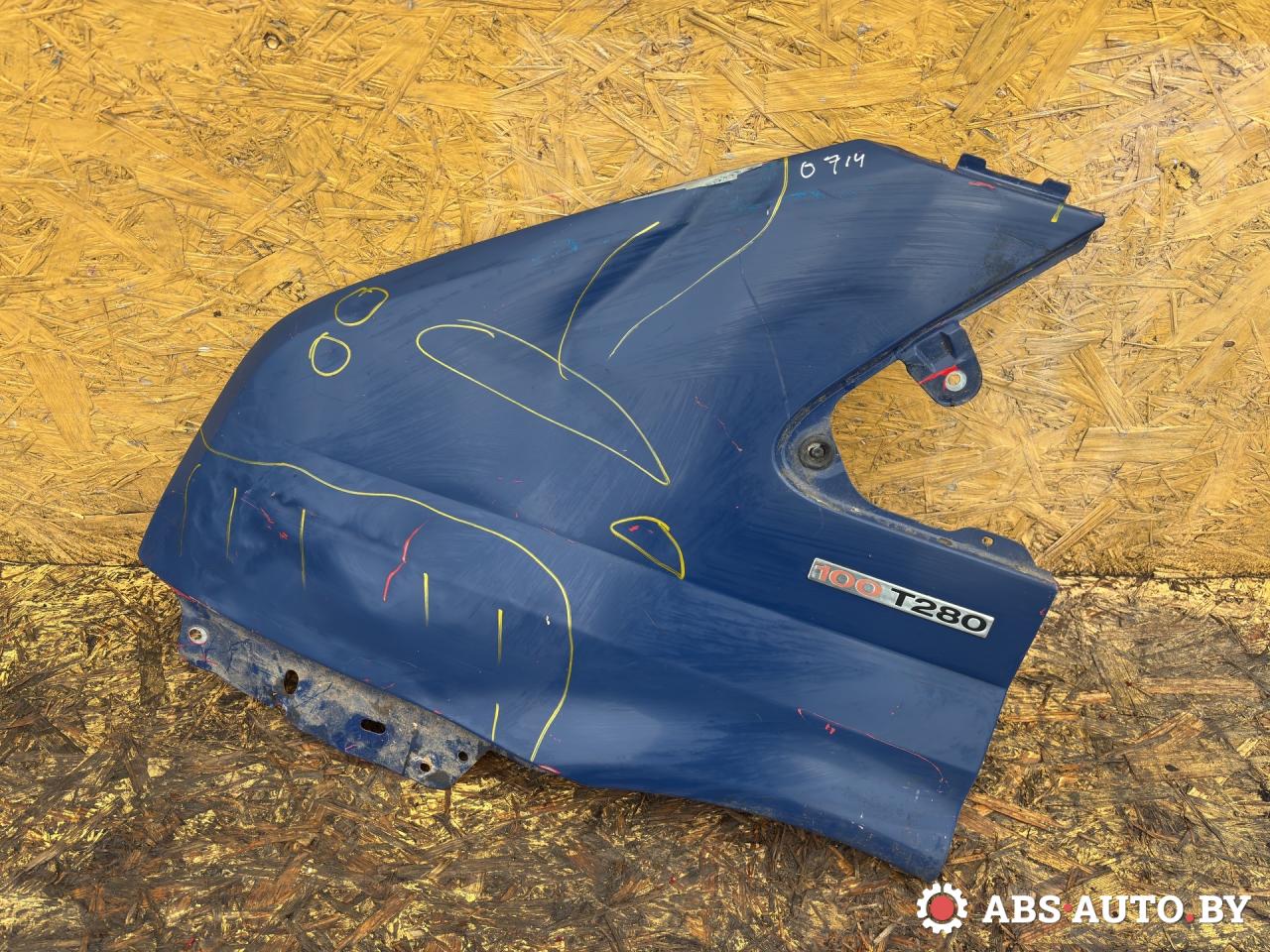 крыло переднее левое Ford Transit 7 поколение 2007, 2.4 л., дизель, МКПП, микроавтобус - фото №1