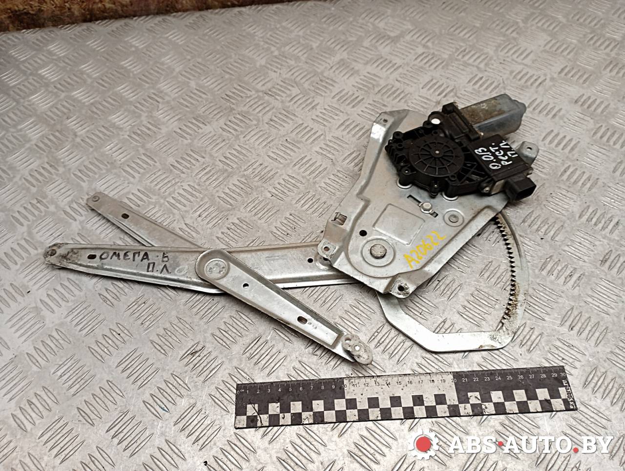 стеклоподъемник электрический передний левый Opel Omega B 1999, 09174453, 990016100, 7743000761 - фото №1