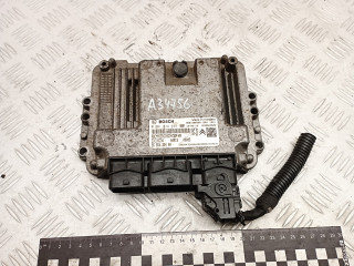 блок управления двигателем Peugeot Bipper 1 поколение 2010, 1.4 л., 8HS (DV4TED), дизель, АКПП, правый руль, 0281014444, 9666432480, 9661586080