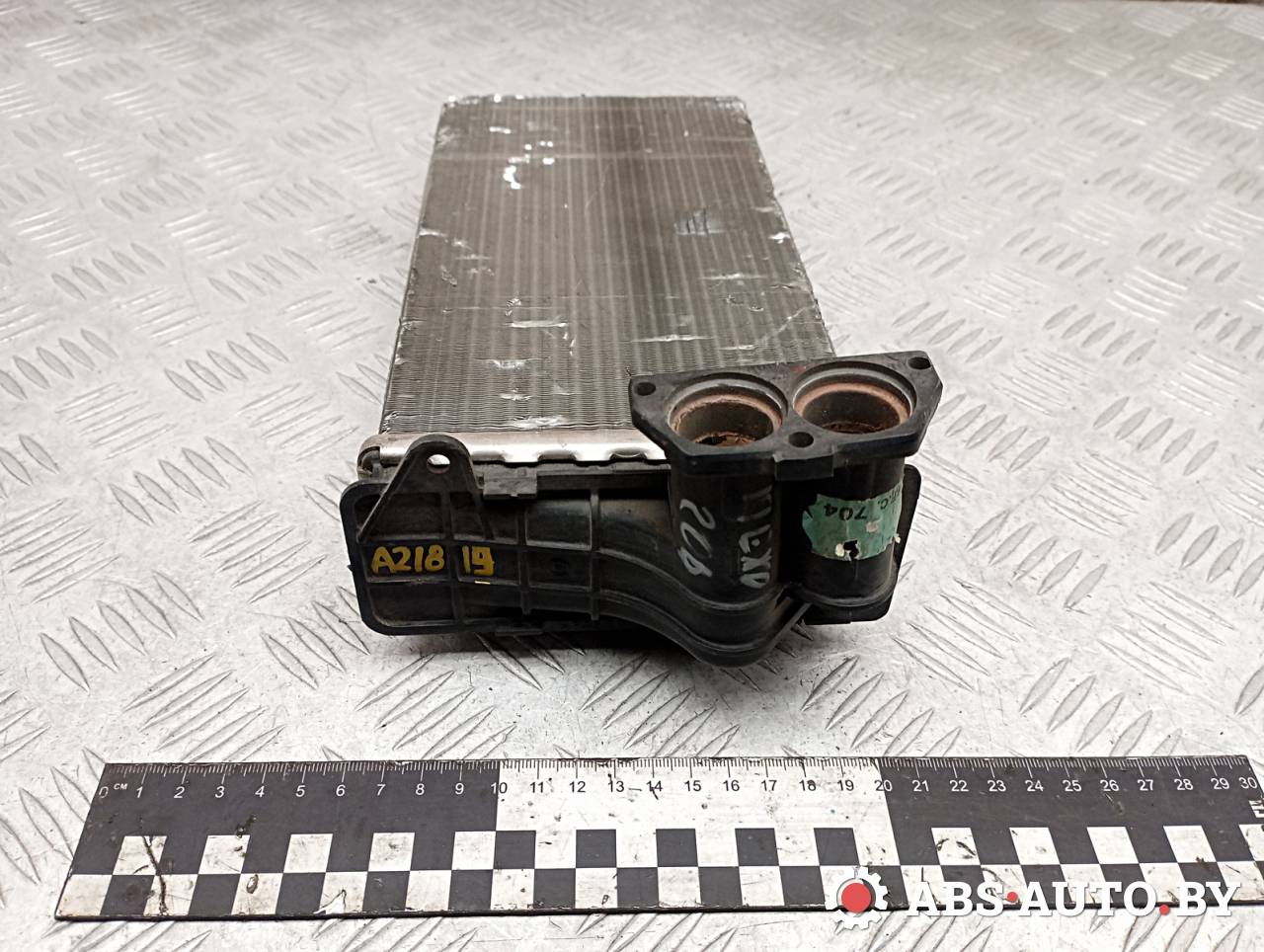 радиатор отопителя (печки) Peugeot 206 1 поколение 1999, 44605, BEHR44605 - фото №1