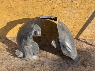 защита арок передняя правая (подкрылок) Citroen C4 Picasso 1 поколение 2009, 1.6 л., 9HZ (DV6TED4), дизель, АКПП, правый руль, 9653141980