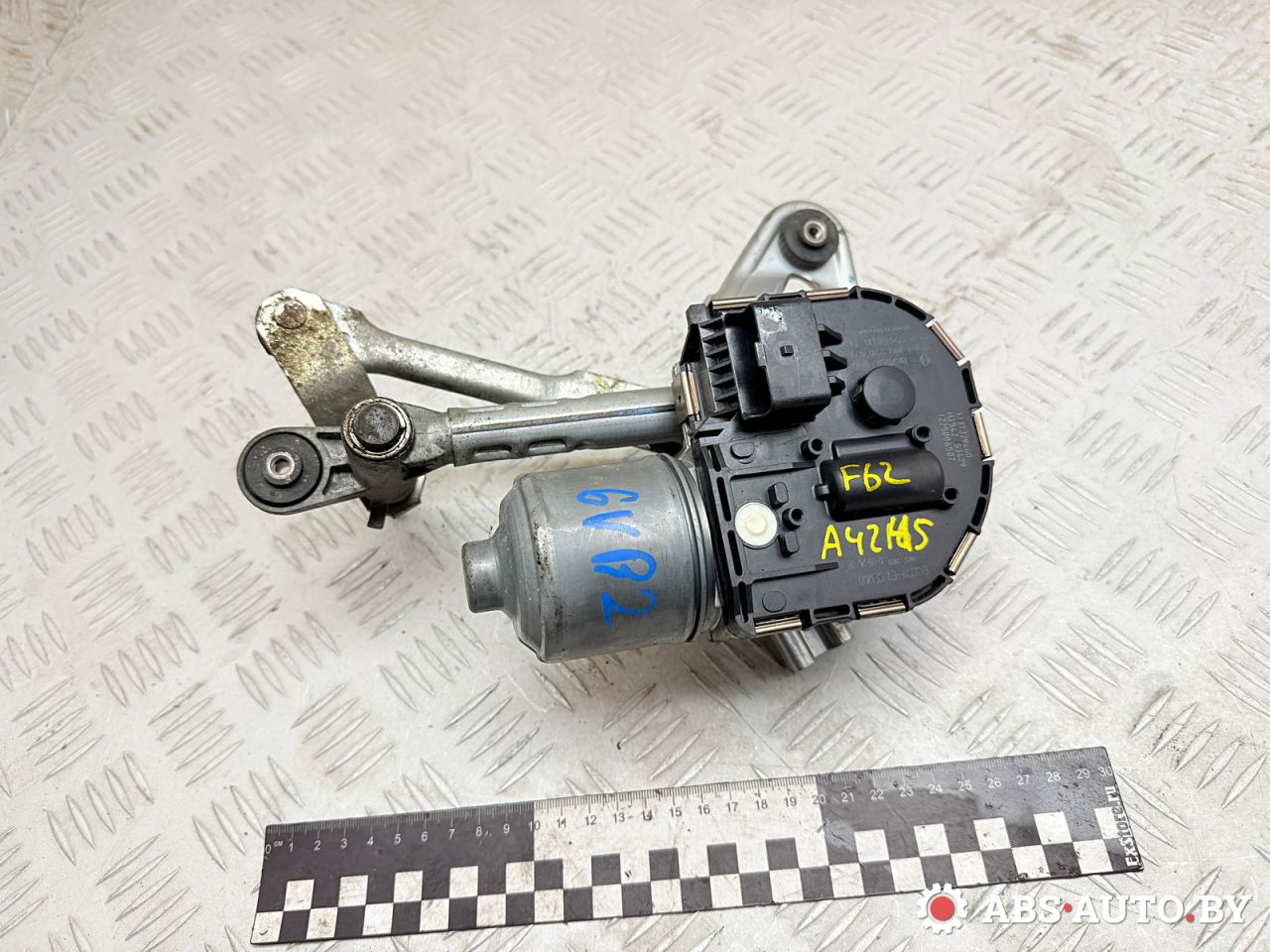 моторчик передних стеклоочистителей (дворников) Peugeot 3008 1 поколение 2012, 1.6 л., 9HR (DV6C), дизель, робот, 9671062380, 3397021289, 1397220577, 1137328460 - фото №1