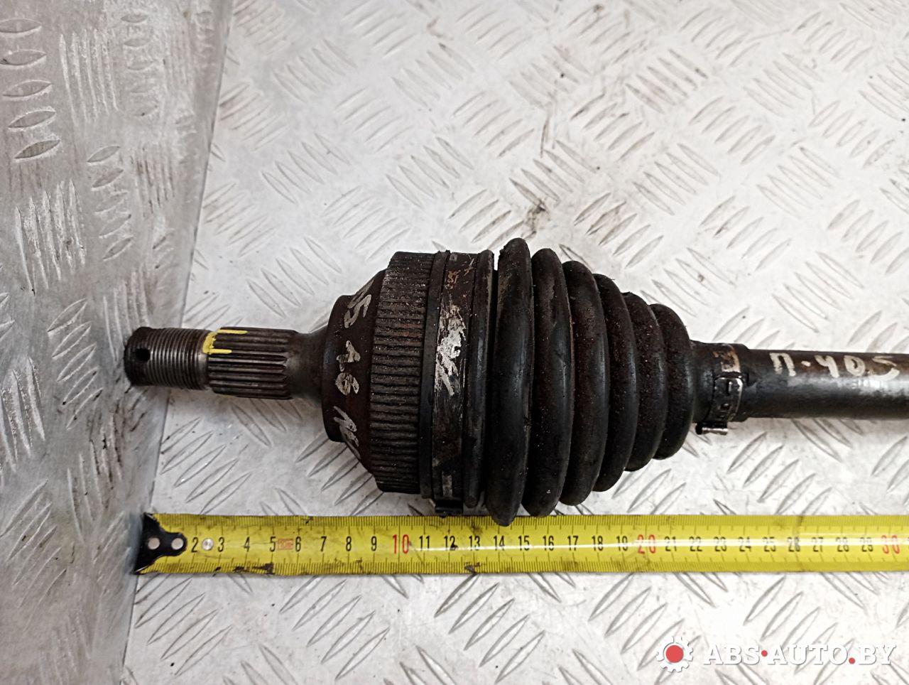 полуось передняя левая (приводной вал, ШРУС) Peugeot 405 1 поколение 1994, 1.6 л., бензин - фото №1