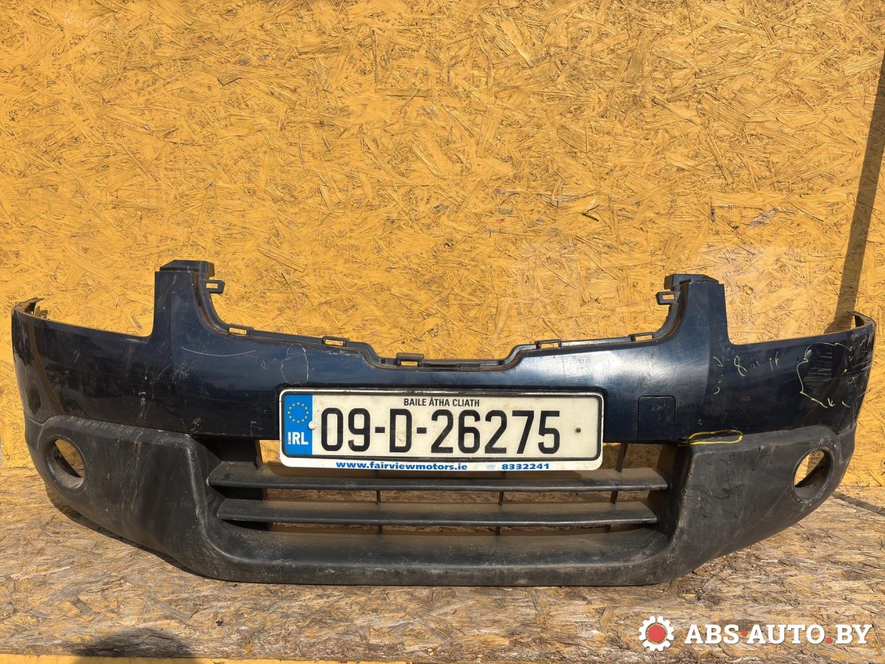 бампер передний Nissan Qashqai 1 поколение 2008, 1.5 л., K9K 282, дизель, МКПП, правый руль - фото №1