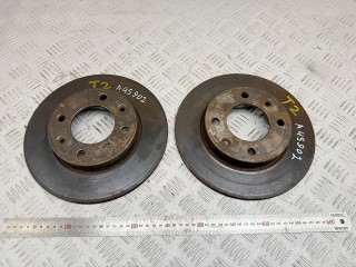 диск тормозной задний Citroen C3 1 поколение 2003, 1.4 л., 8HY (DV4TED4), дизель, МКПП, передний привод, 4246W9, 424952, 4246X8, 4246XB, 424953, 424990, E169198, 1618861980