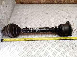 полуось передняя правая (приводной вал, ШРУС) Audi A6 4B/C5 [рестайлинг] 2001, 2.8 л., бензин, 4B0407272F, 4B0407452GX, 4B0407452EX, 4B0407272AP