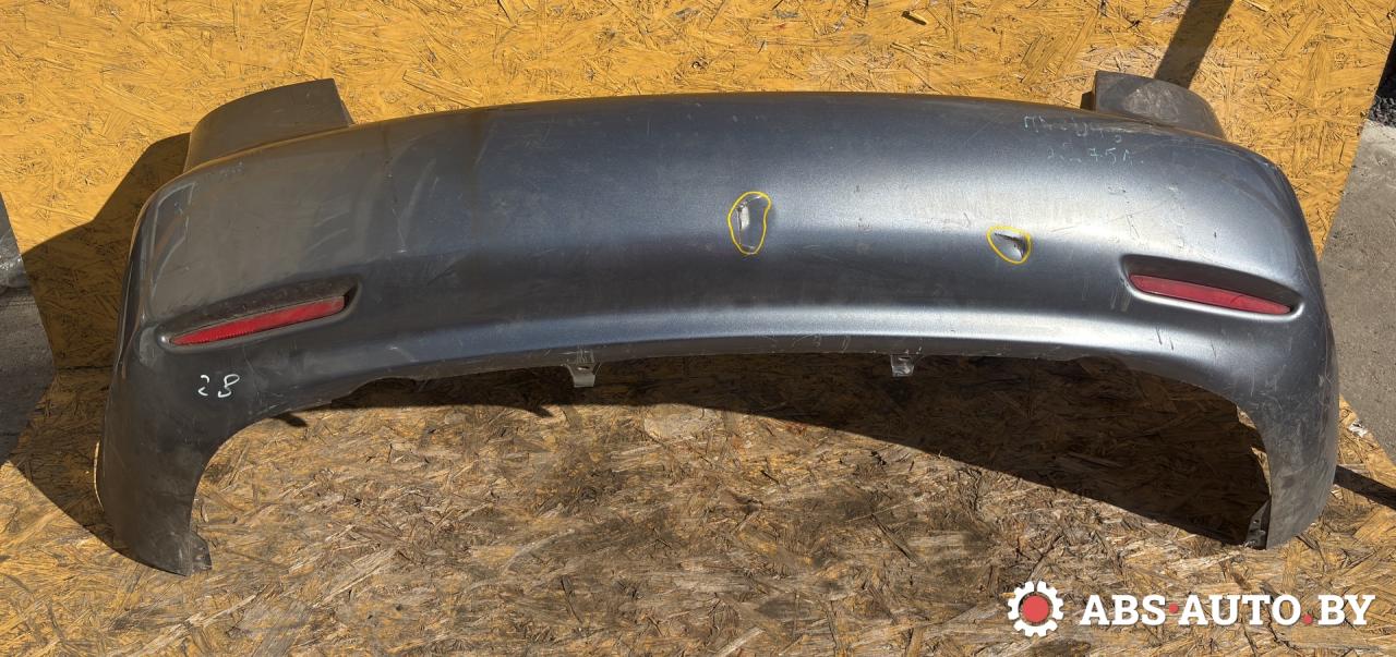 бампер задний Mazda 6 GG 2003, 2.0 л., бензин, МКПП, правый руль - фото №1